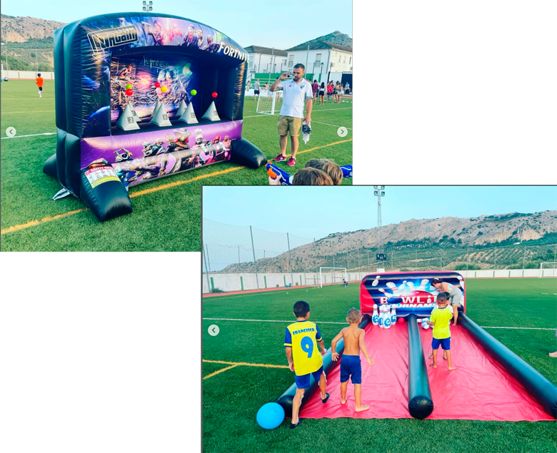 Juego hinchables infantiles